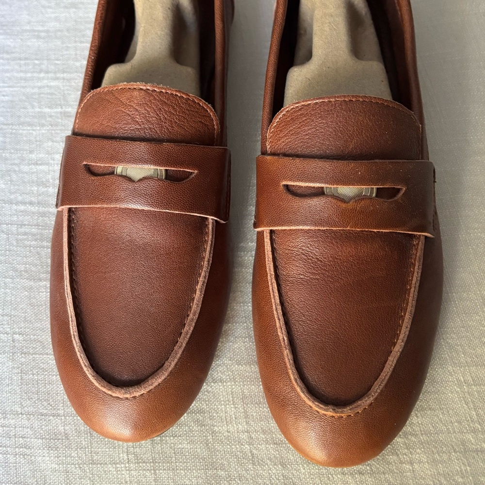 Zara leather penny loafers - Picture 7 of 10
